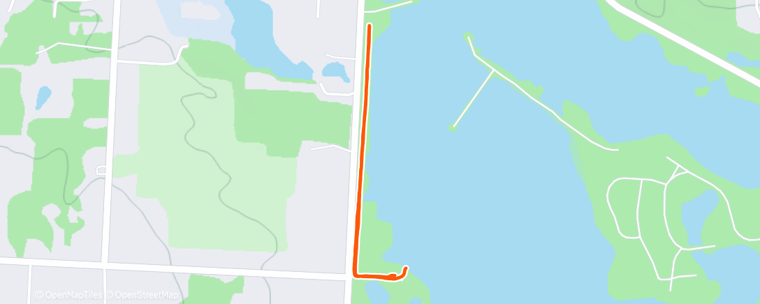 Map of the activity, Cashing in lottery tickets and stopped at Nimilisa for a little walk