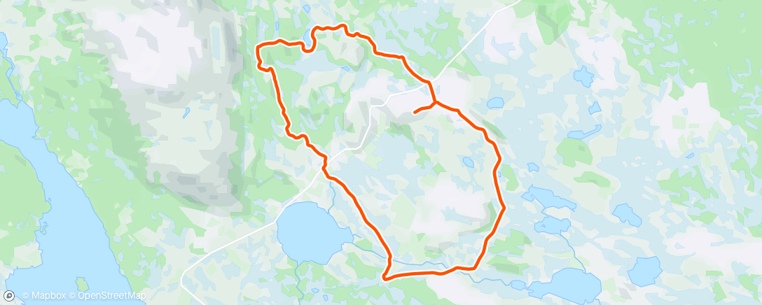 Map of the activity, Rensennrunden 🤩