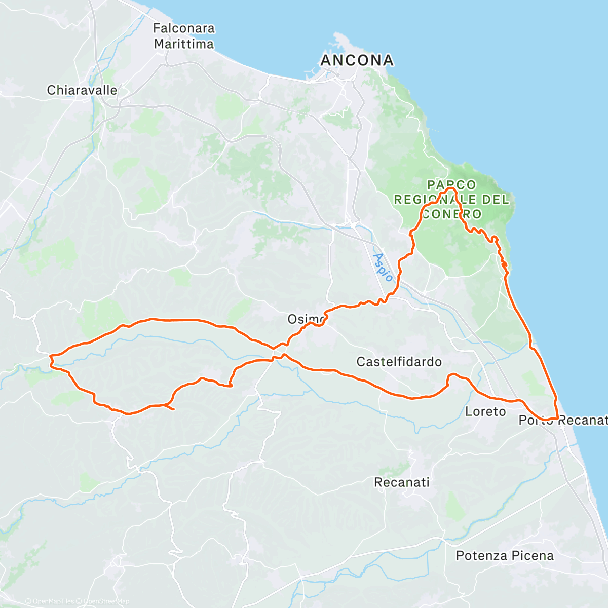 Map of the activity, Nebbia come in pianura padana... Ce semo persi tre volte ahahah