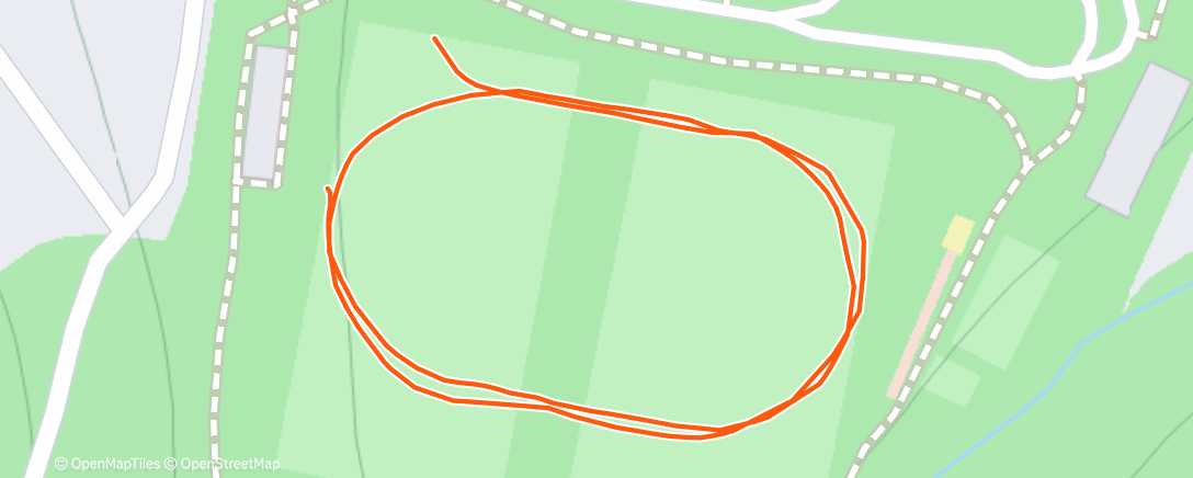 Map of the activity, Morning Walk