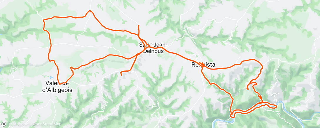 Carte de l'activité