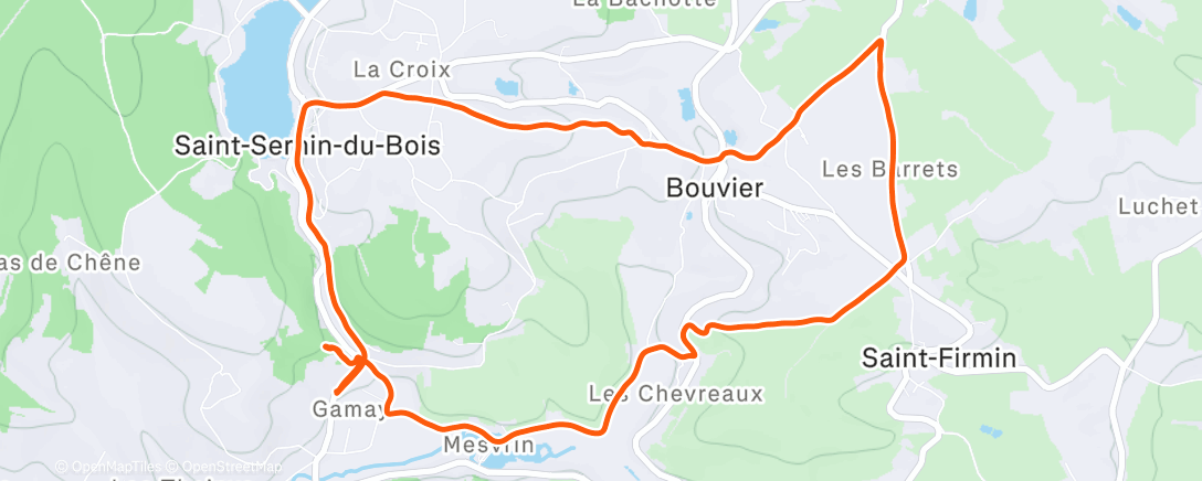 Map of the activity, Changement de programme (chasse premier chemin)