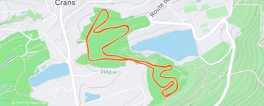 Map of the activity, Skating#2 Moubra