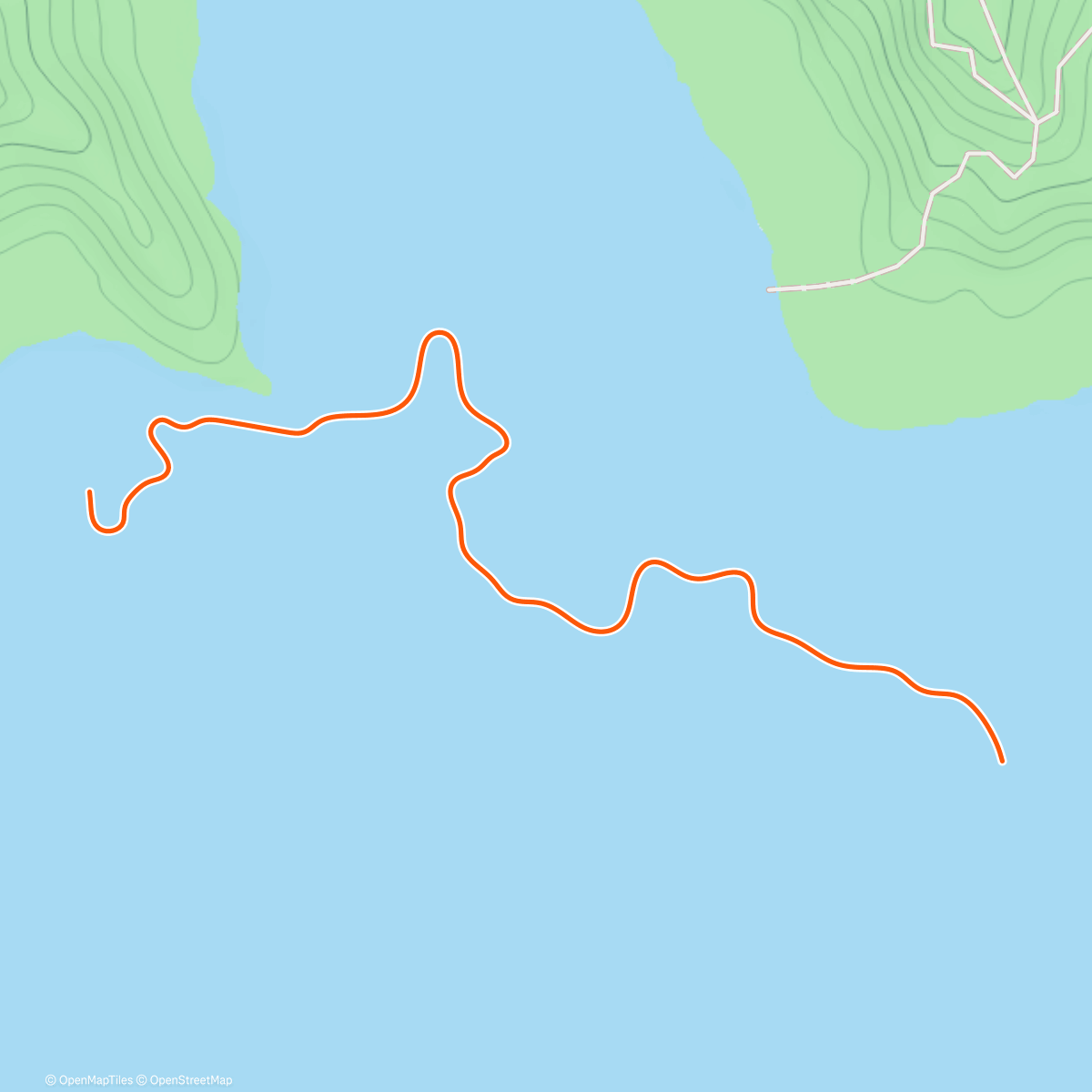 Mappa dell'attività Zwift - Sugar Cookie in Watopia