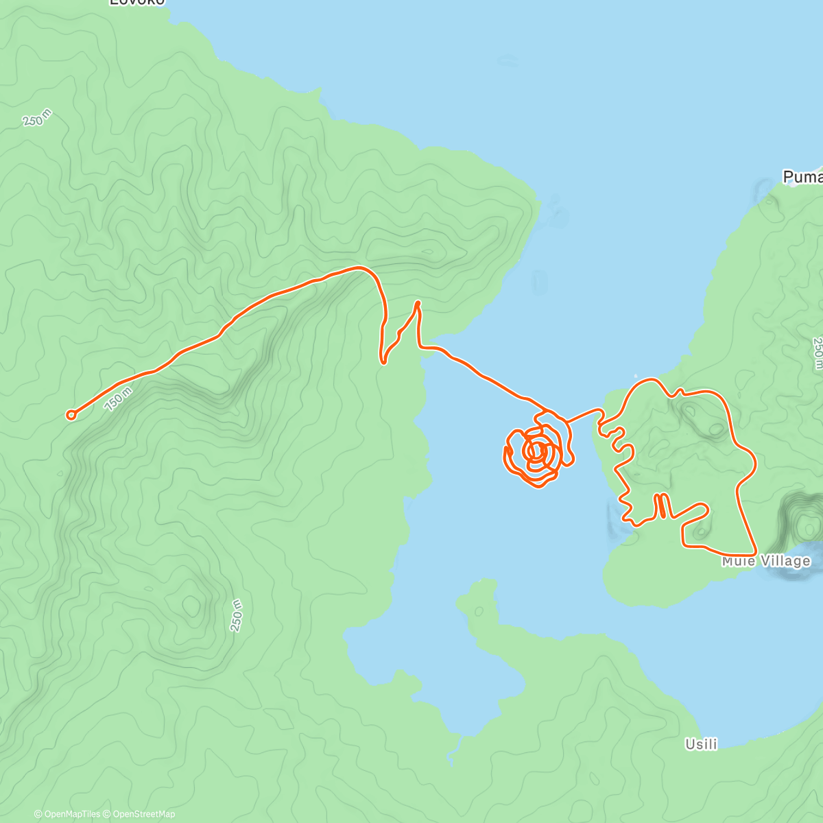 Mappa dell'attività Zwift - Vekta: LT1 + HEAT pt 2