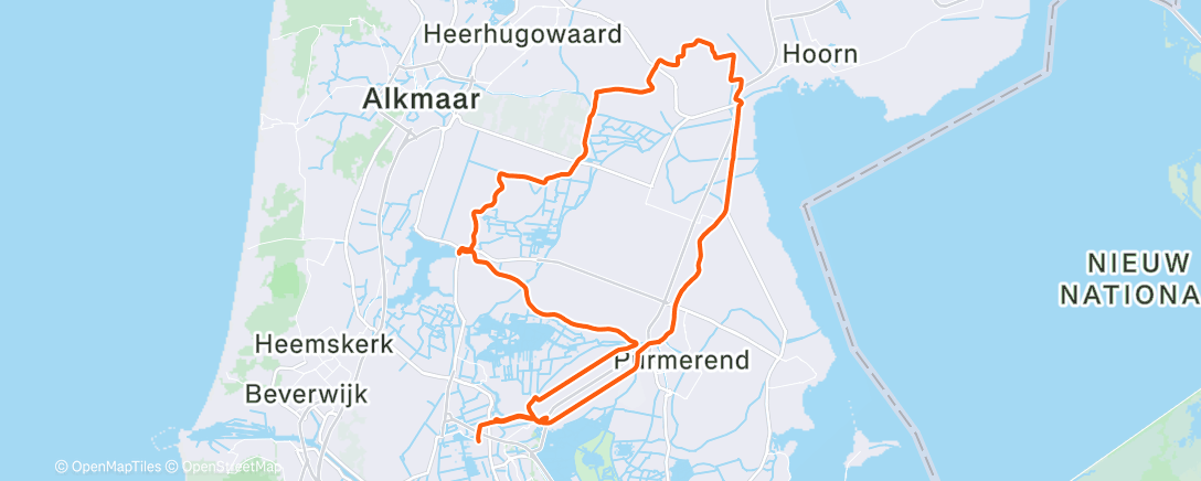 Map of the activity, Ochtendrit