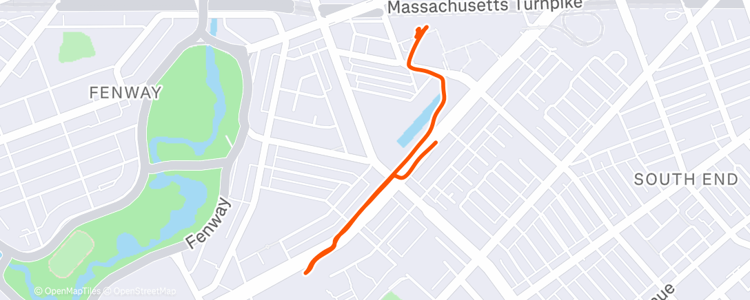 Карта физической активности (Morning Walk)