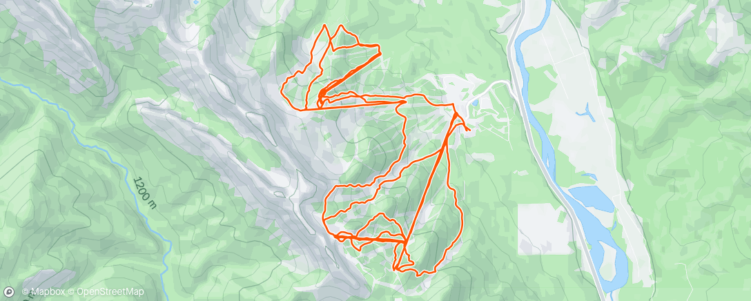 Map of the activity, Opening Day, Legs are Dead