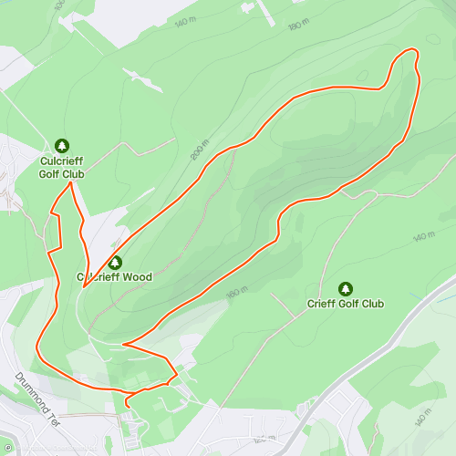 The Knock Loop 5 6 km Trail Running Route on Strava