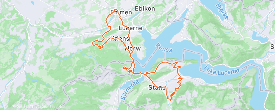 「Fahrt am Morgen」活動的地圖