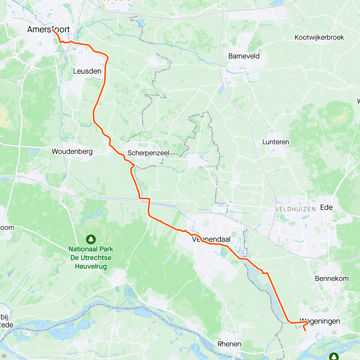 アクティビティ「Koffietje bij Vera 🥰🌦️」の地図