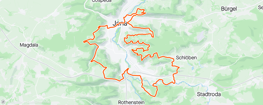 Karte der Aktivität „Saale Horizontale mit Tim und Janik”