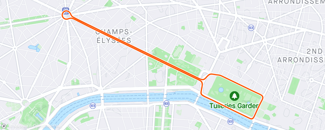 Map of the activity, Zwift - Novanta Lite in Paris
