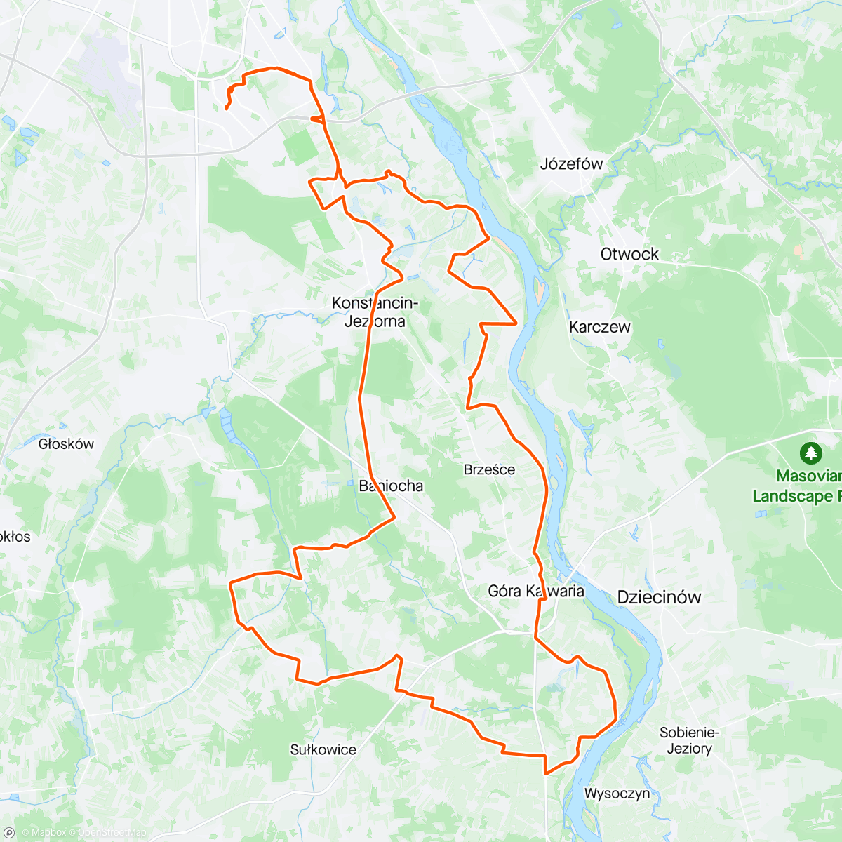 Map of the activity, RAPowa pojazdówka z bikeway.pl 2/6