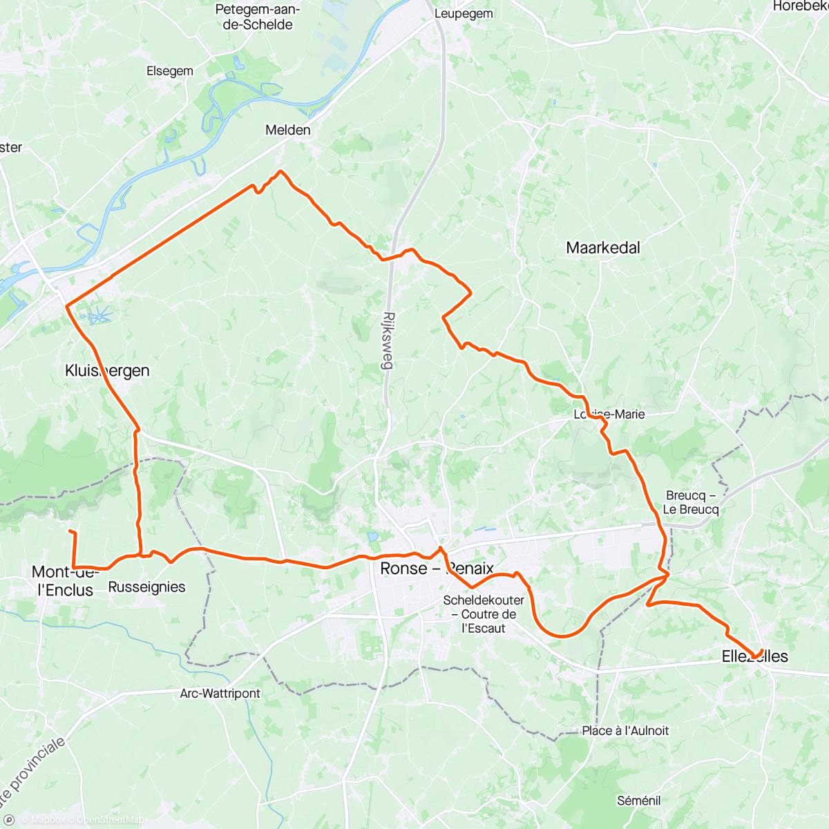 Map of the activity, Conjoweekend