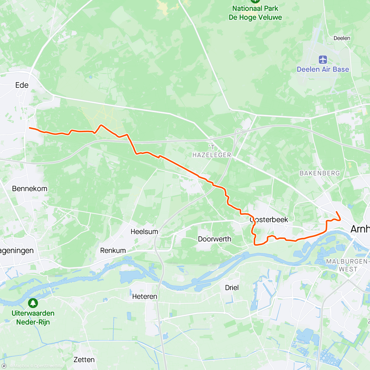 Mapa da atividade, Freedom trail