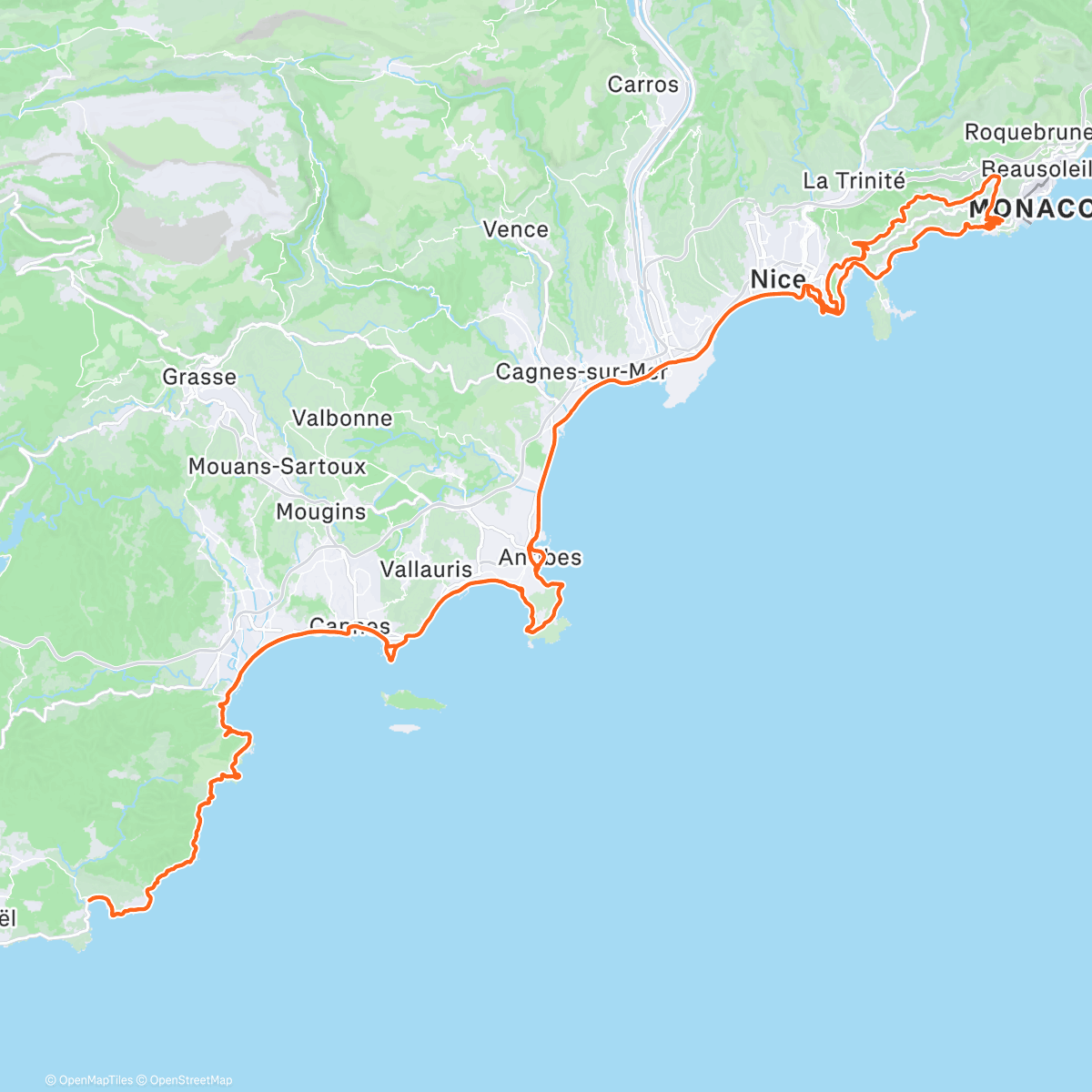 Peta aktivitas, La golden coast avec mes golden boys