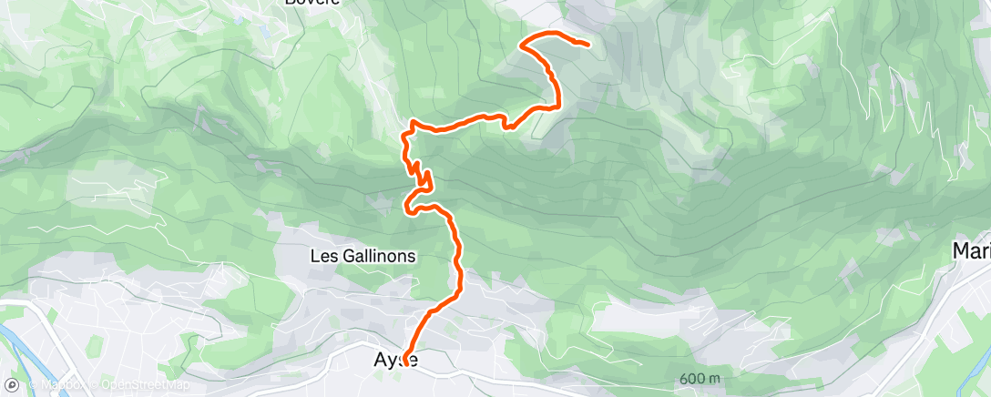 Map of the activity, Le Môle