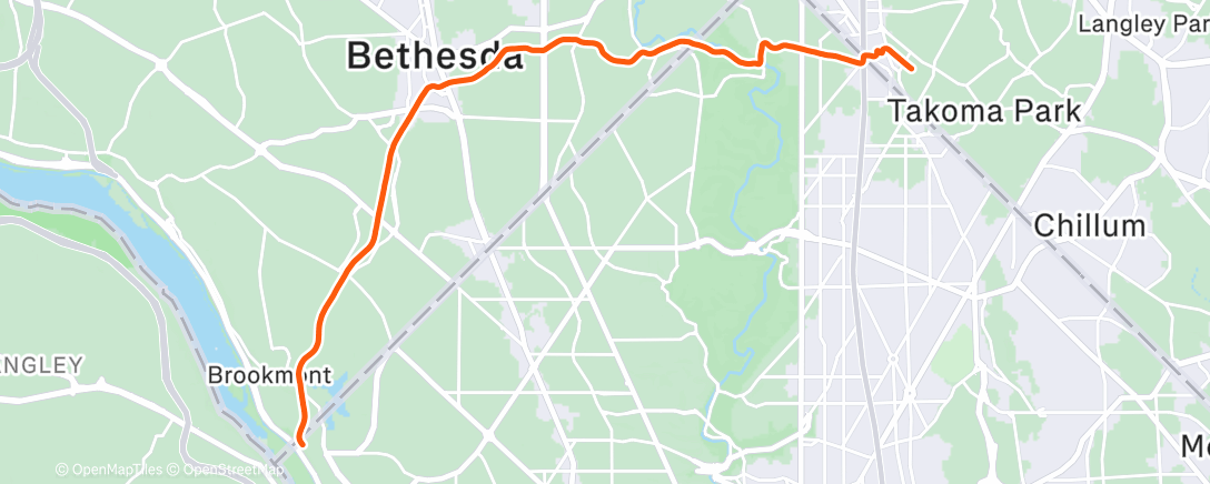 Map of the activity, 🔋 Afternoon Ride