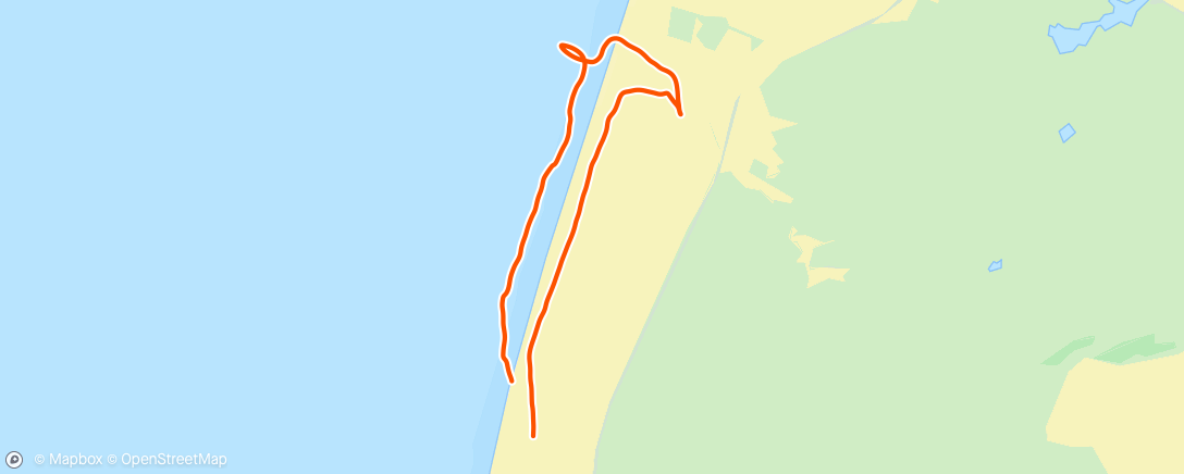 Mapa da atividade, Middagwandeling