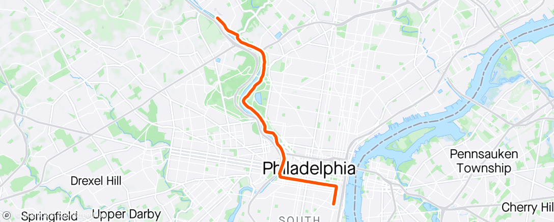 Map of the activity, Lunch RIDE