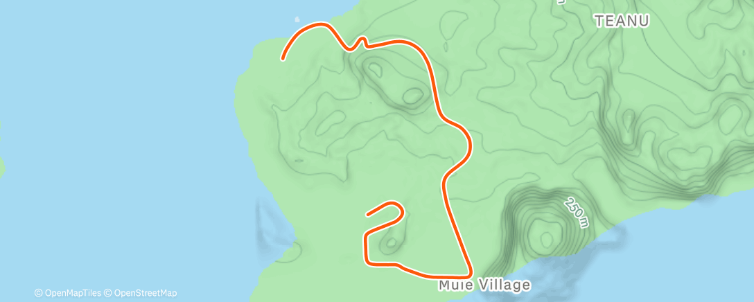 Map of the activity, Zwift - Volcano Flat in Watopia
