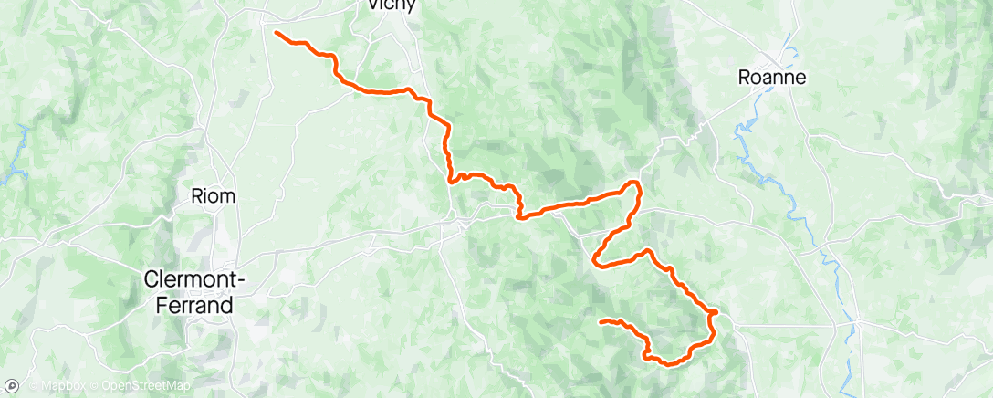 Map of the activity, Dauphinée 2: sapday