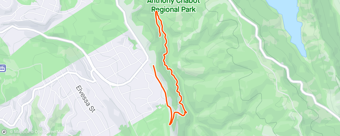 Map of the activity, Fresh brisky air jog