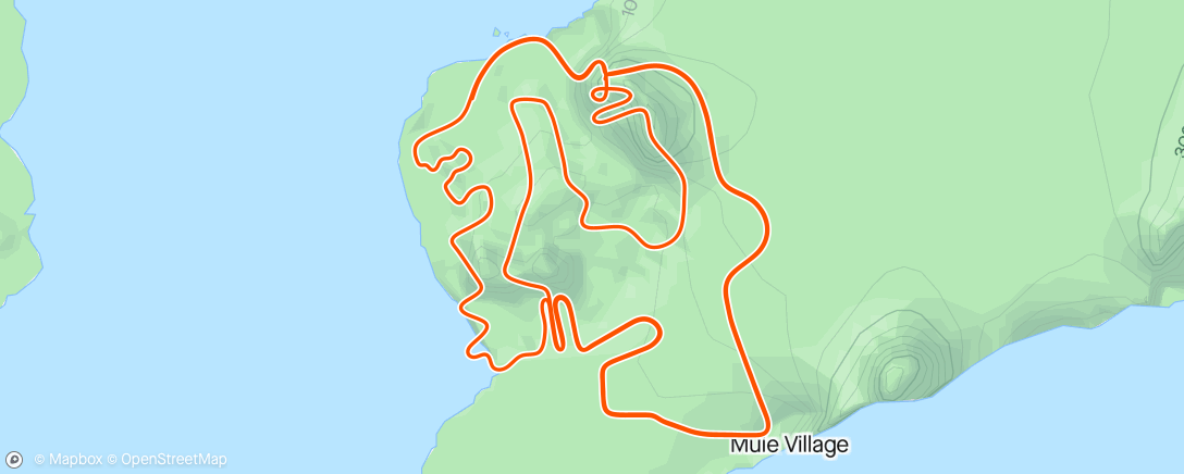 Map of the activity, Zwift - Endurance Free Ride in Watopia