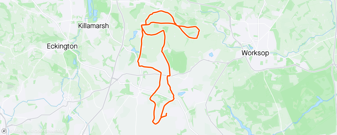 Map of the activity, New saddle test in winter conditions 🥶