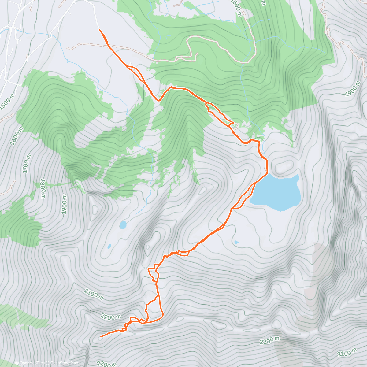 Map of the activity, Snack bag next level