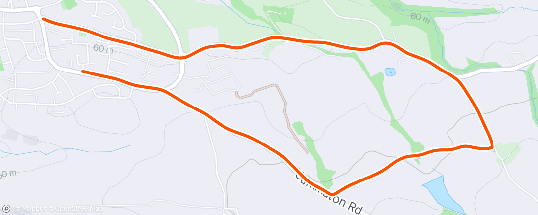 Map of the activity, 26/03/2024 Afternoon Run