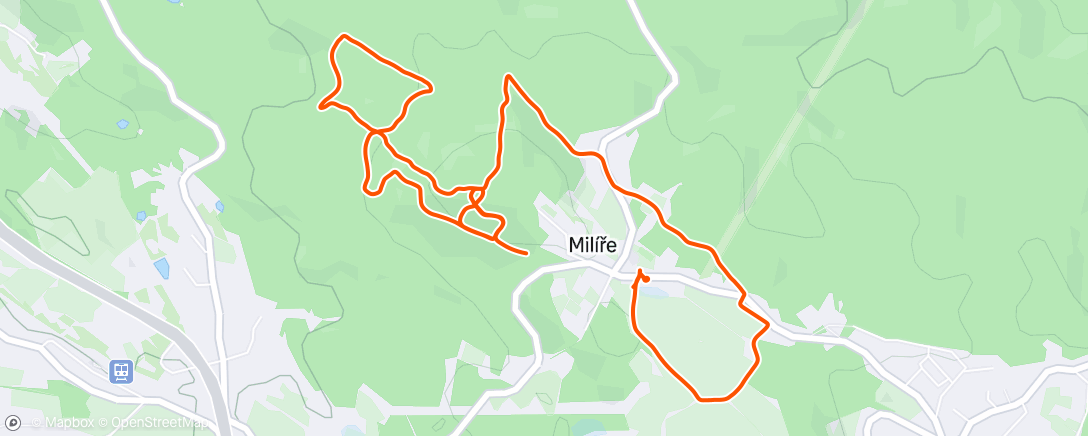 Map of the activity, Evening E-Mountain Bike Ride