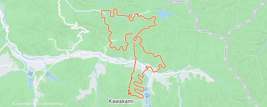 Map of the activity, 🇯🇵MyWhoosh - 90 Minute Endurance