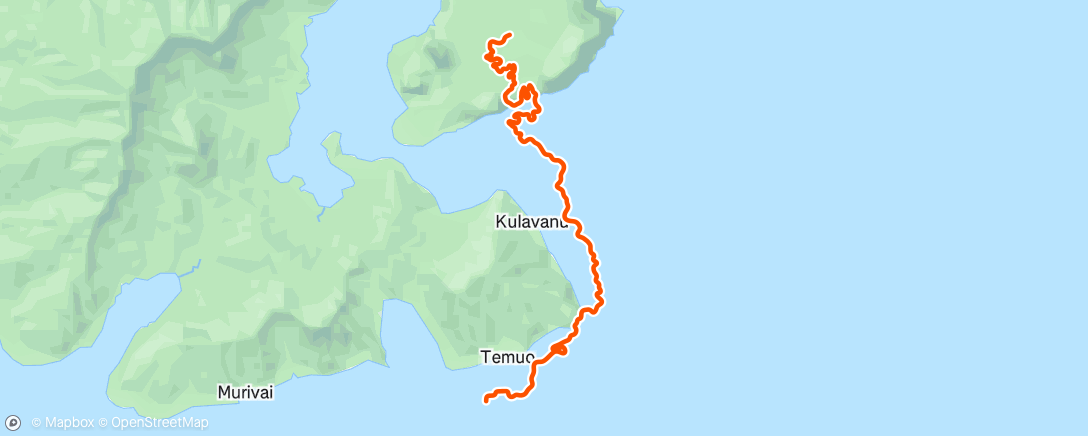 Map of the activity, Zwift - Jurassic Coast in Watopia