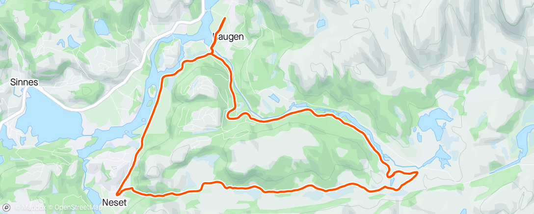 Map of the activity, Slalom i går, tebage på langrenn i dag. På tur me Hanne, Herman og Ludvig👍🏼