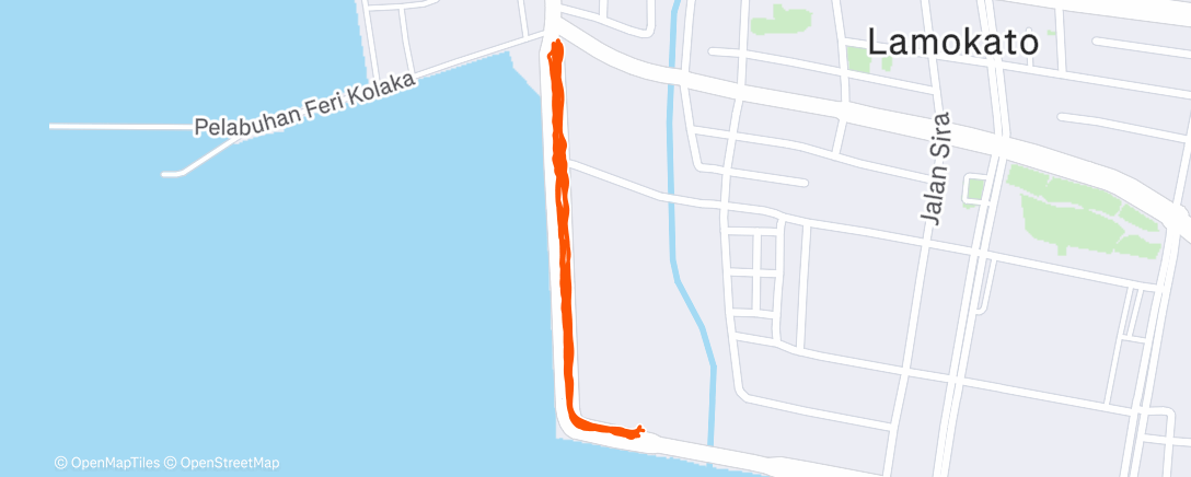 Map of the activity, Lumayan buat sore ini.