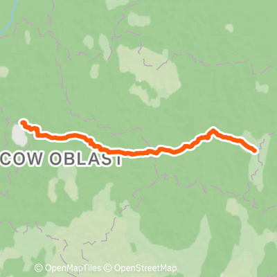 Москва - Муром | 339.2 km Cycling Route on Strava