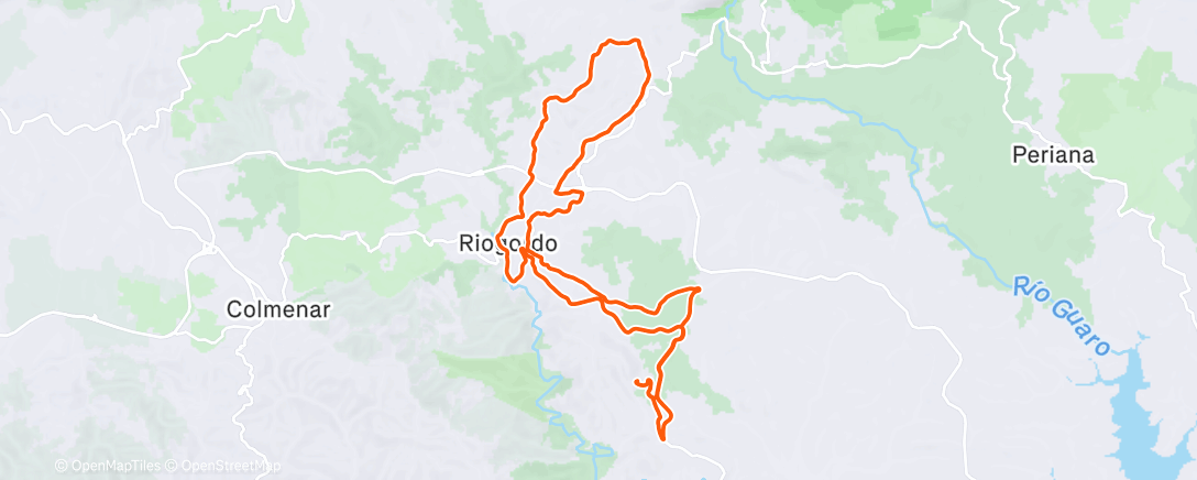 Map of the activity, Ochtendsessie trailrunning