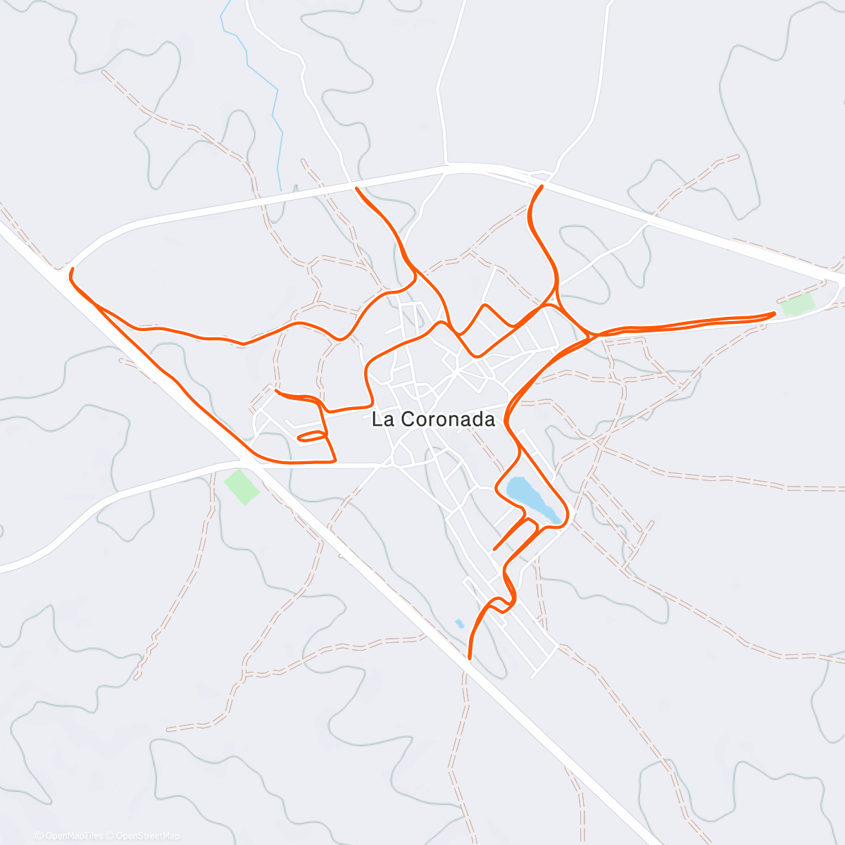 Map of the activity, 28/12/2025 - Santos Inocentes.
Volvemos a la carga