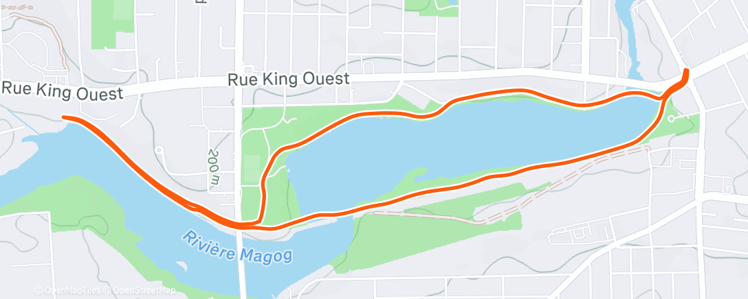 Map of the activity, ☕️ Run