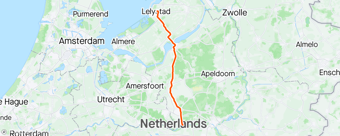 Map of the activity, Namiddagactiviteit