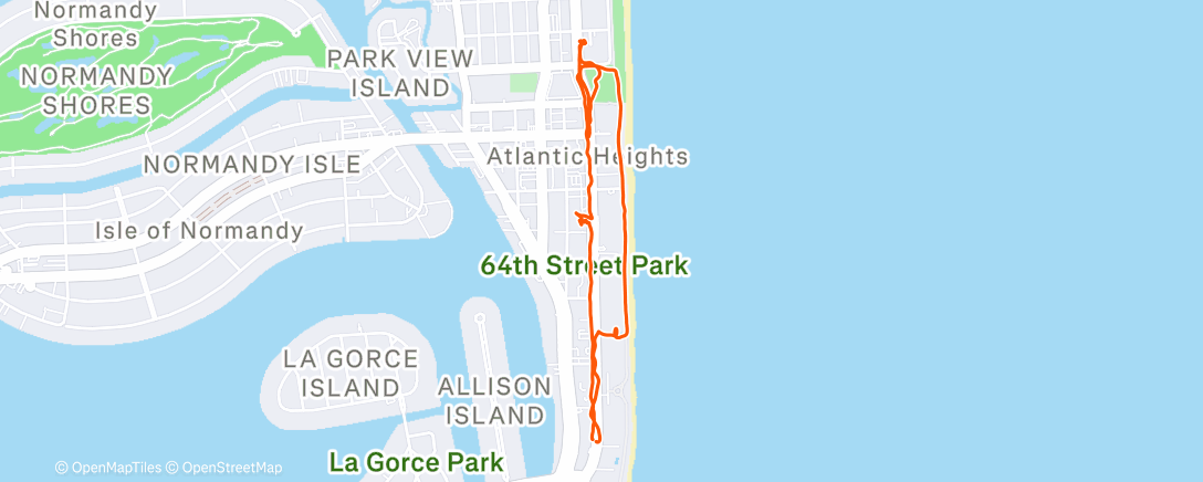 Map of the activity, Gym and Pizza