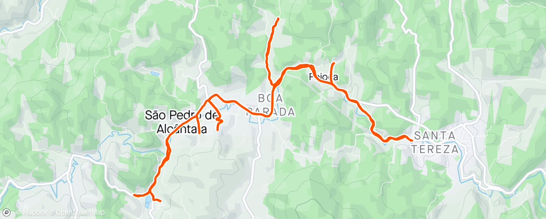 Map of the activity, Chuvarada