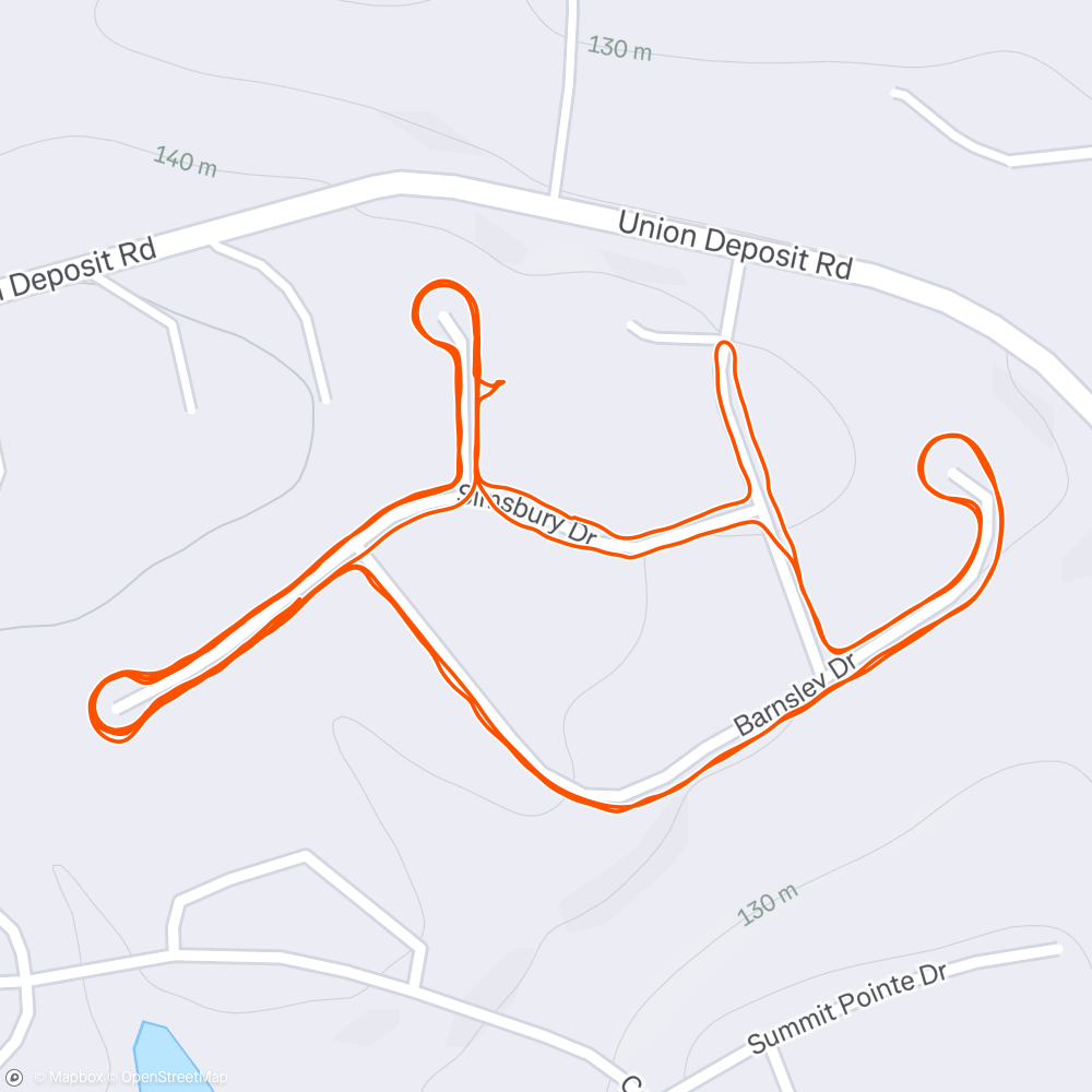 Map of the activity