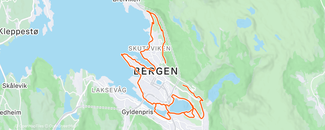 Map of the activity, Once Upon a Time