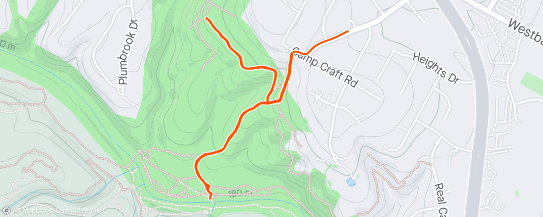 Map of the activity, 12 Days out from Bighorn 100