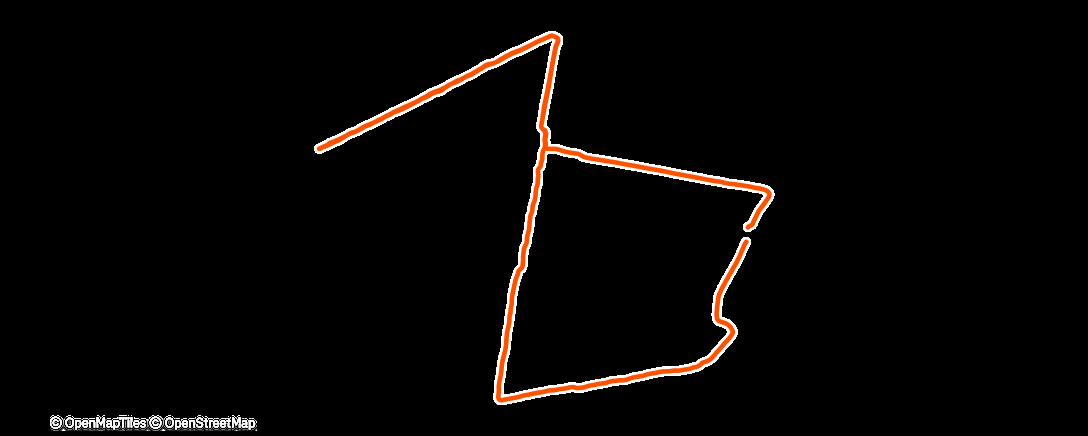 Карта физической активности (Lunch Run)