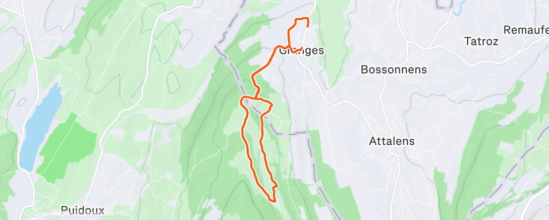 Map of the activity, Soupe de petit pois 🫛 😶‍🌫️