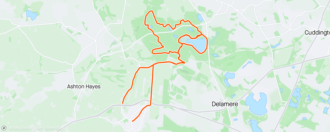 Map of the activity, New Gravel Tyre Day